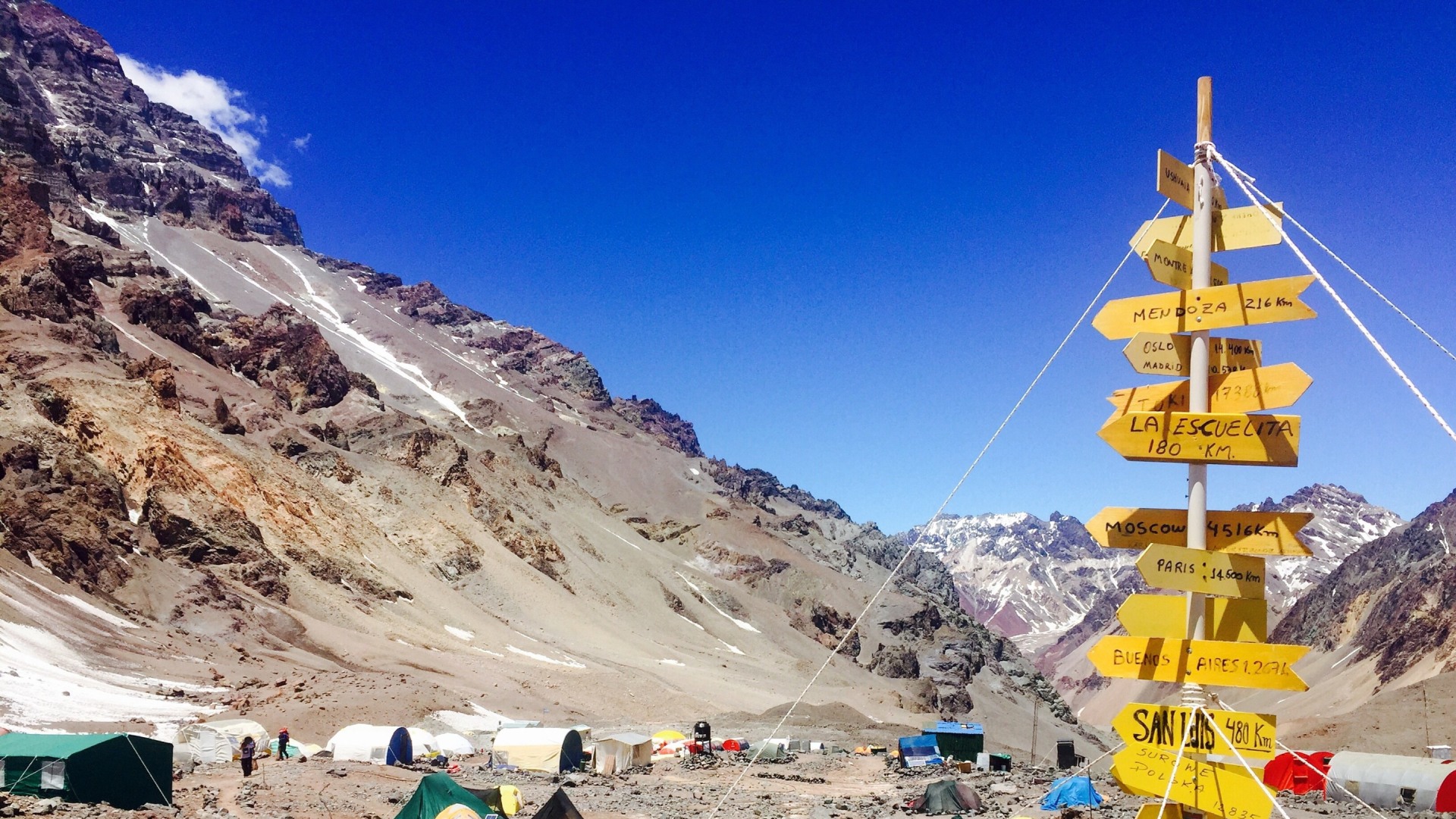 Aconcagua Besteigung über die Normalroute